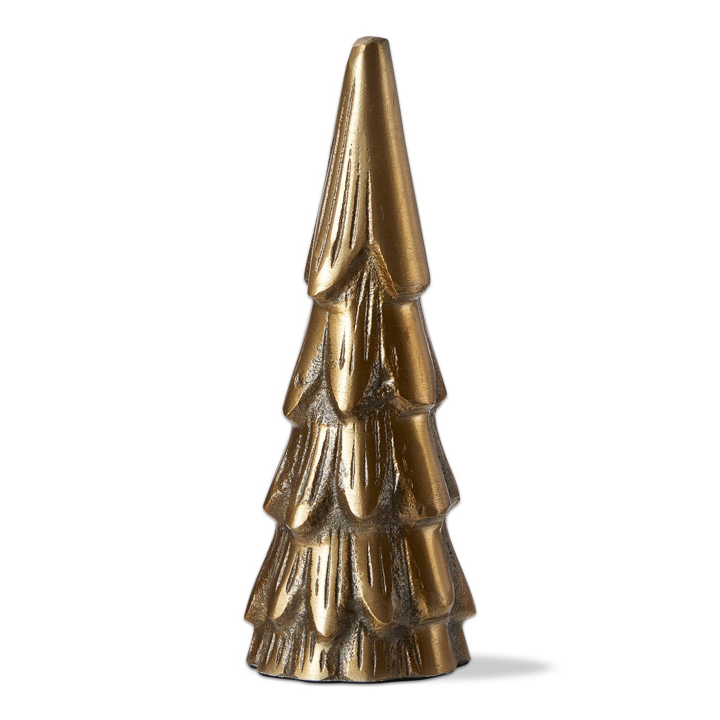 Cast Aluminum Tree Decor in antiqued Gold finish
