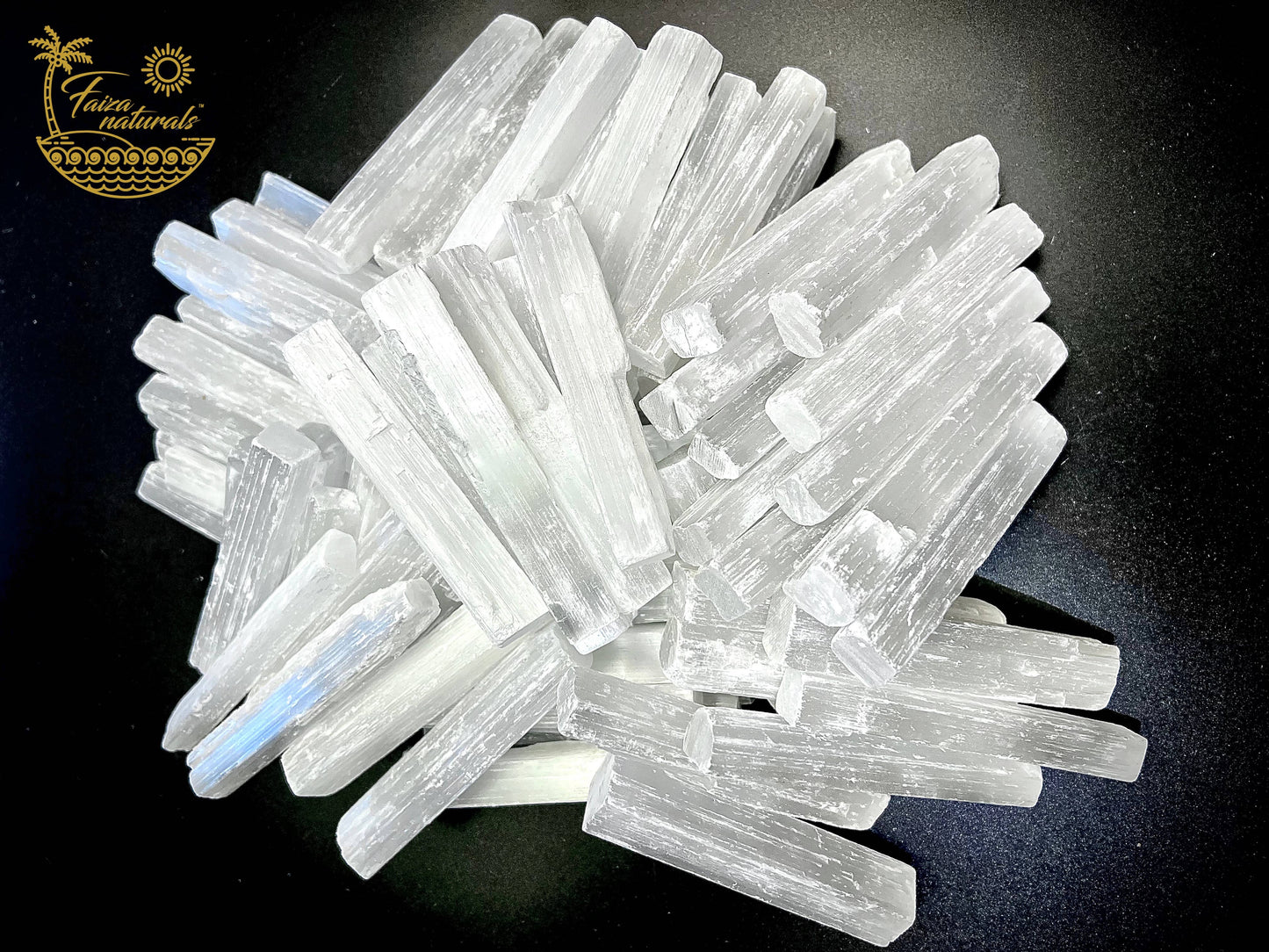 Selenite Crystal Wands (4 inch) Imported from Morocco