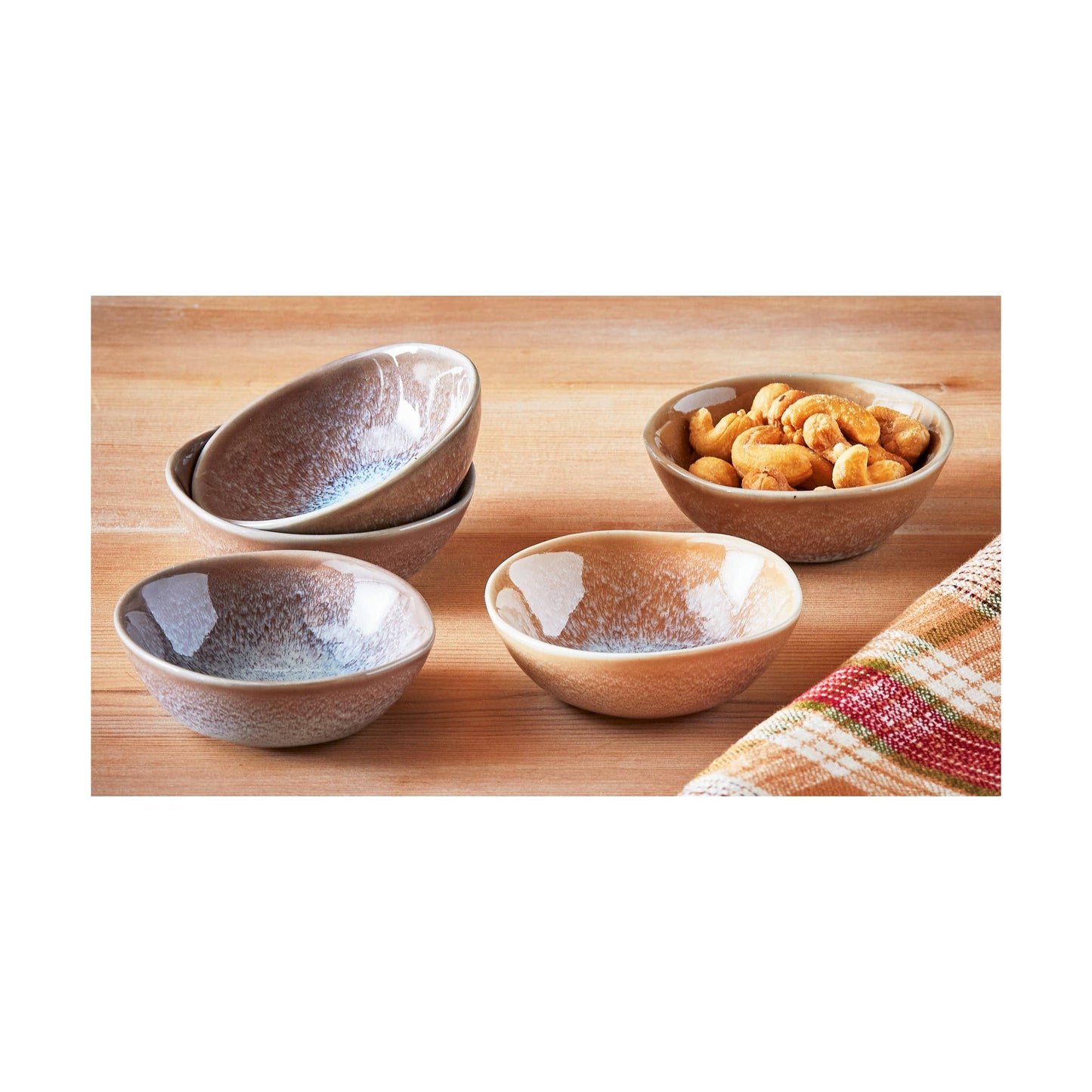 Tidbit Bowls - cream colored