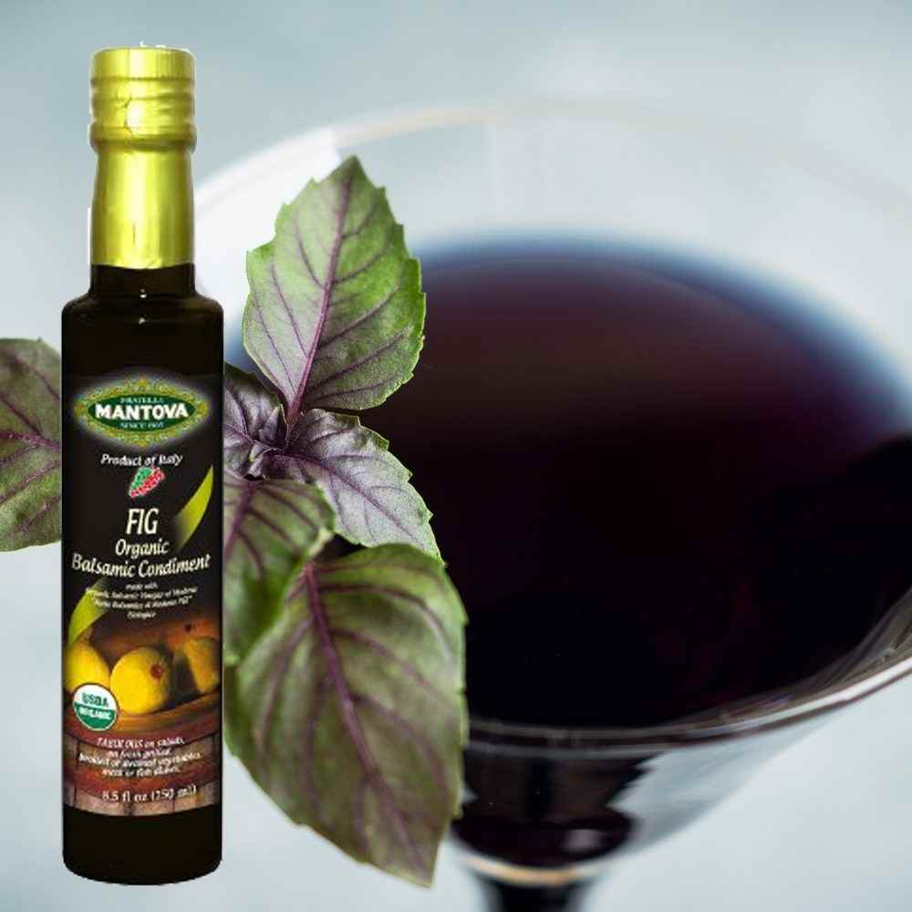 Mantova Organic Fig Balsamic Condiment, 8.5 fl. oz.