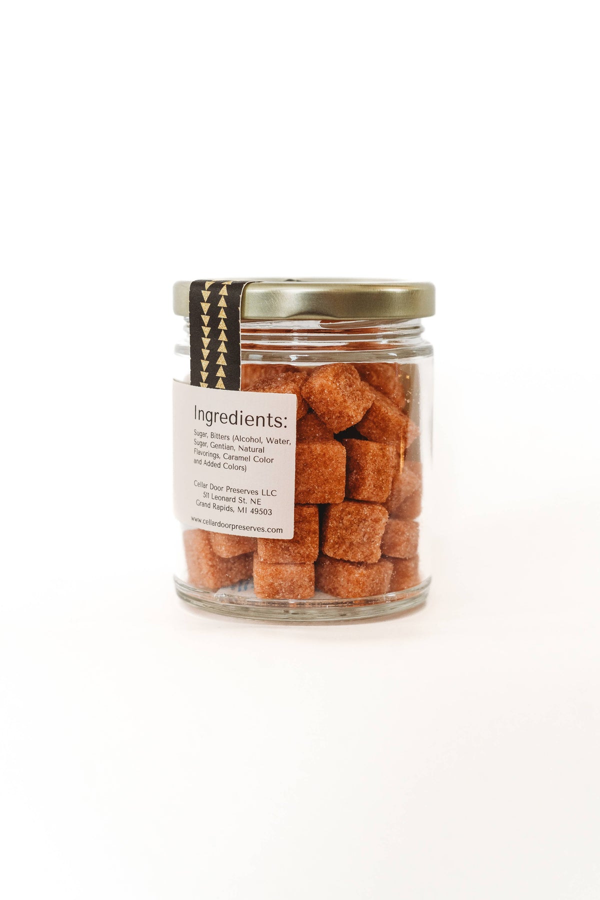 Bitters Infused Sugar Cubes -Jar 4oz