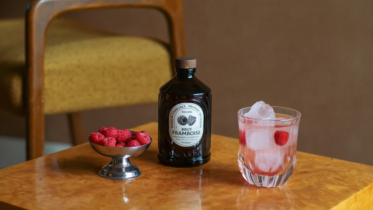 Bacanha Organic Raspberry Syrup 13.5oz