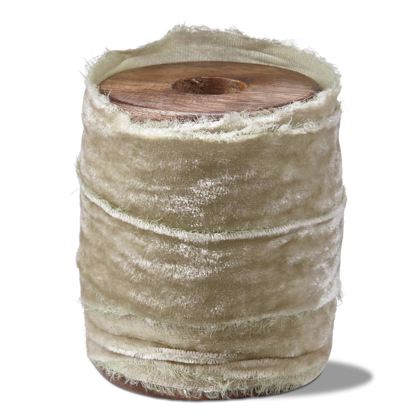Velvet Ribbon Spool 20Mm/5Yd - Moss