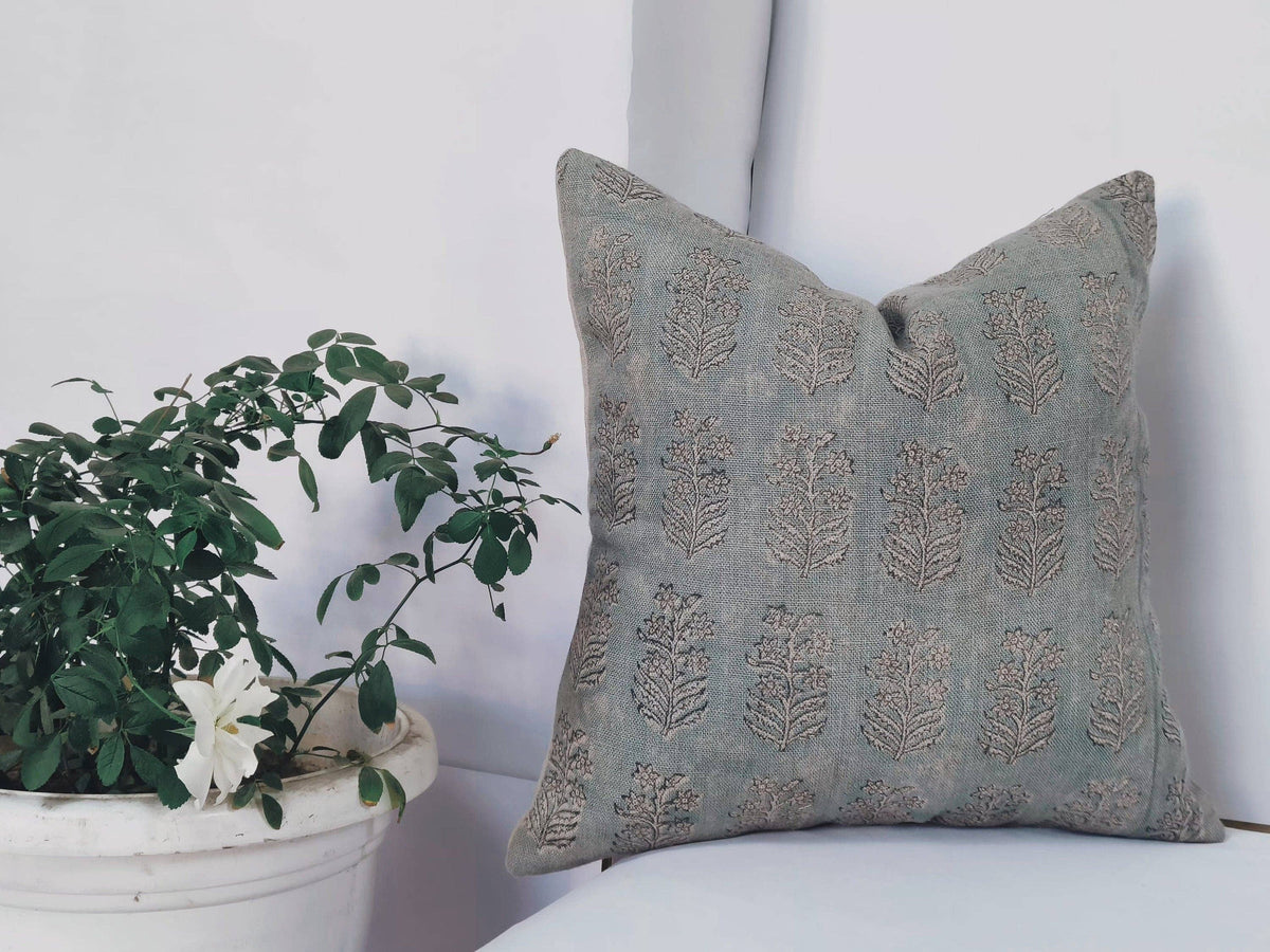 Outdoor Living Room Thick Linen Pillowcase - Inderdhanush: 16x16 Inch / Thick Linen Pure / One Side Print