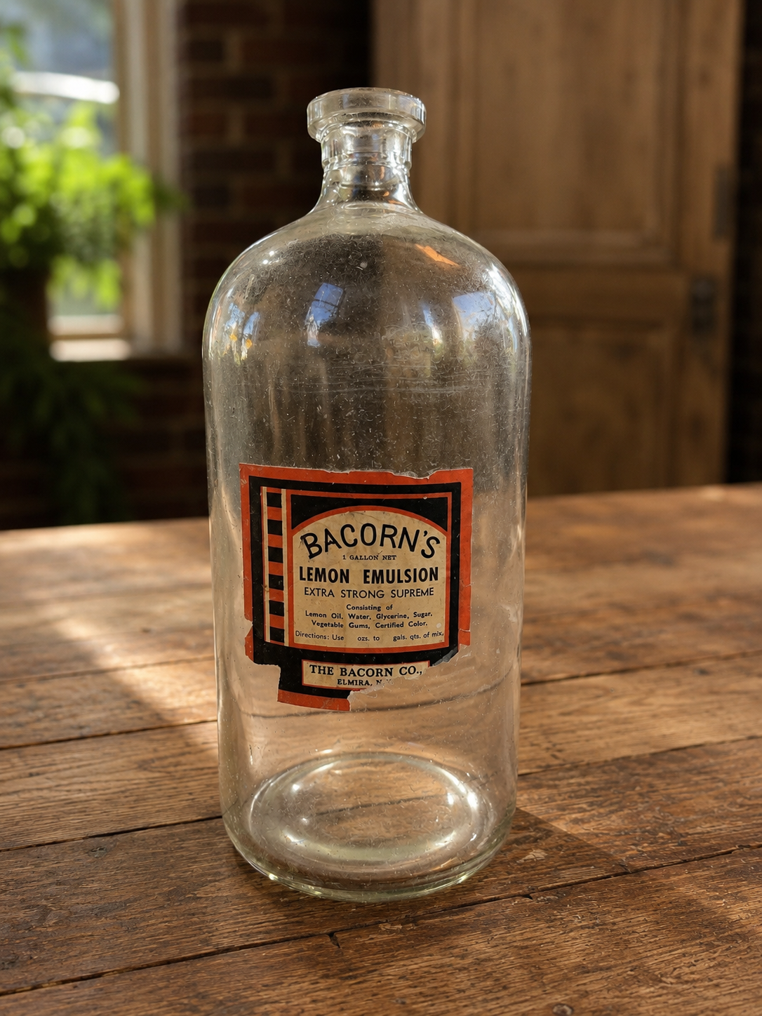 Bacon's Lemon Emulsion Bottle