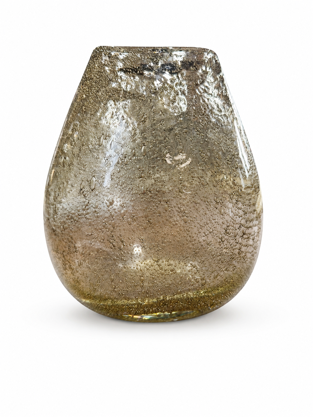 Seeded Glass Vase