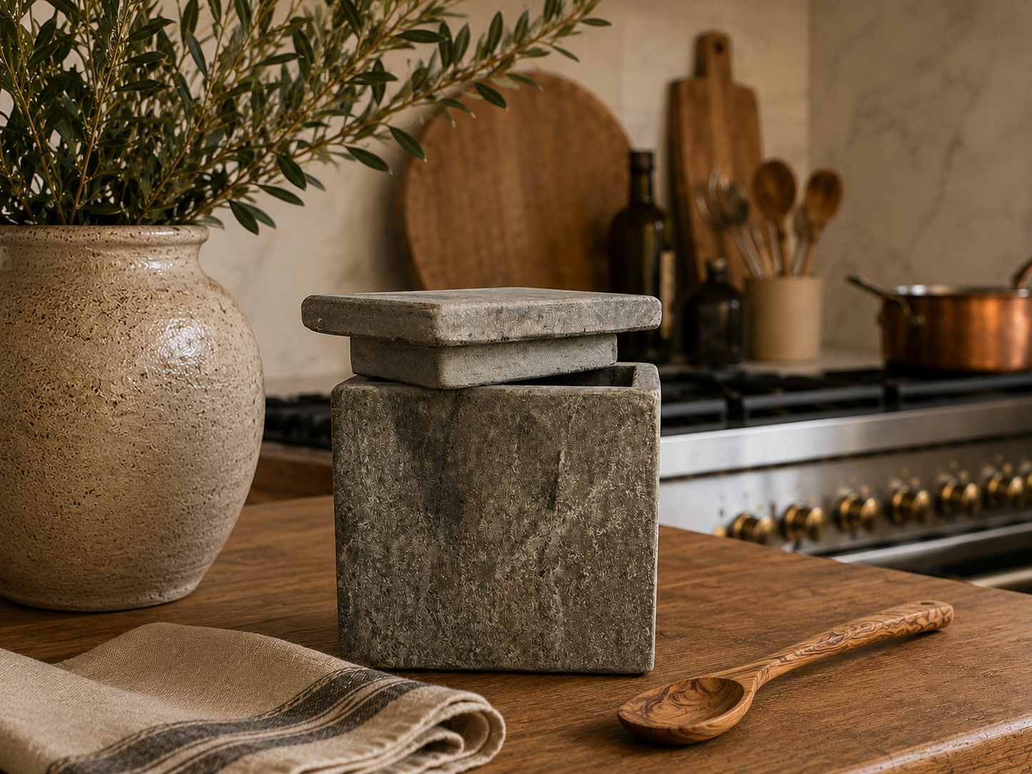 Organic Stone Salt Keeper