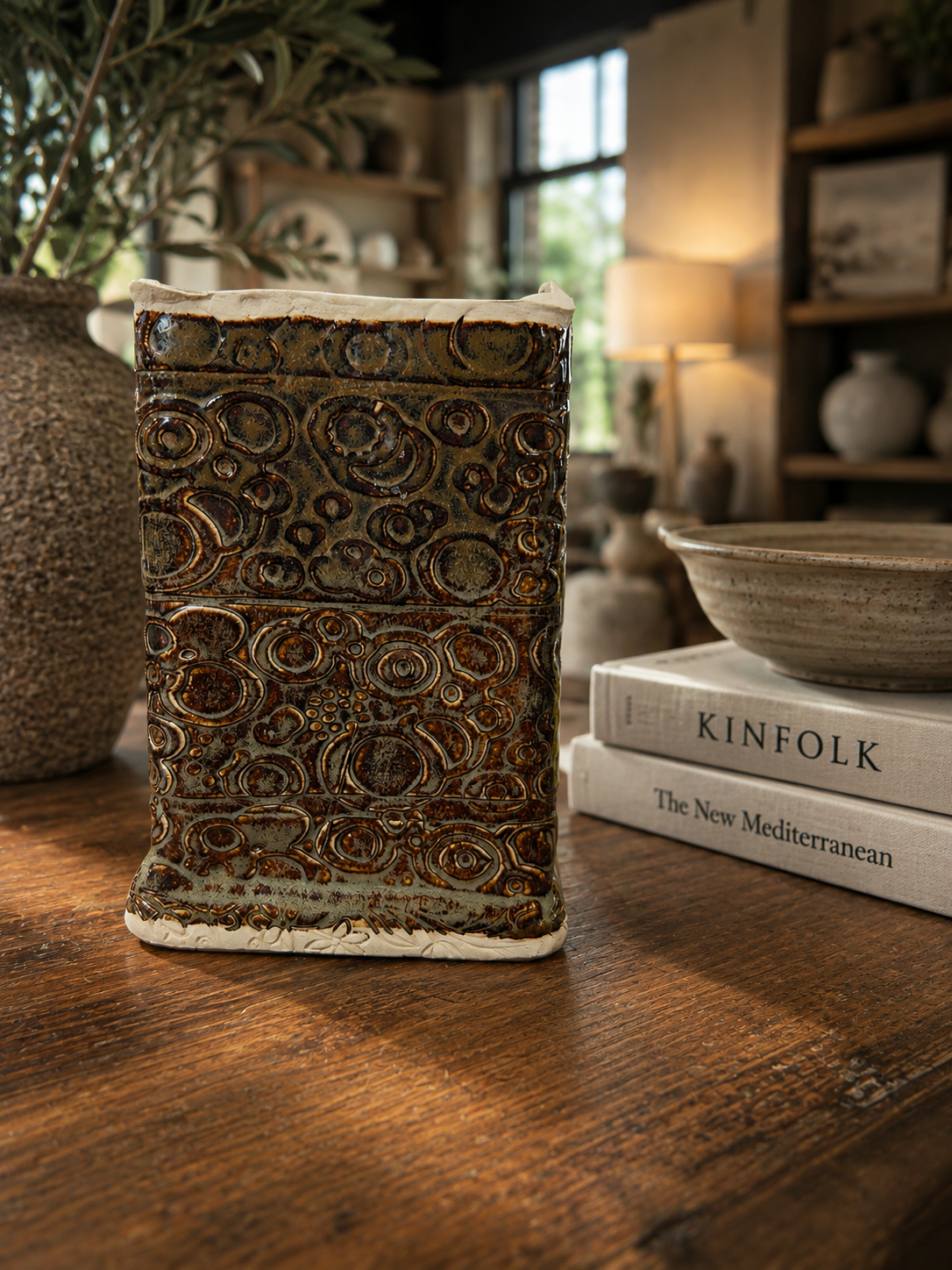 Rustic Pottery Vase