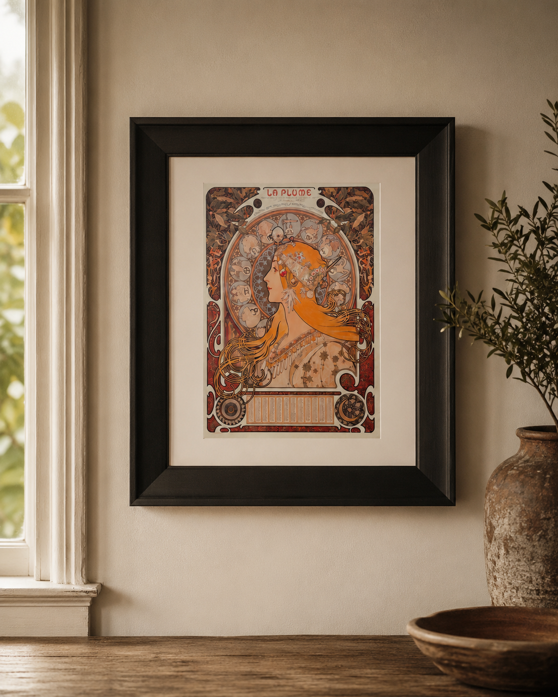 Vintage Art Deco print