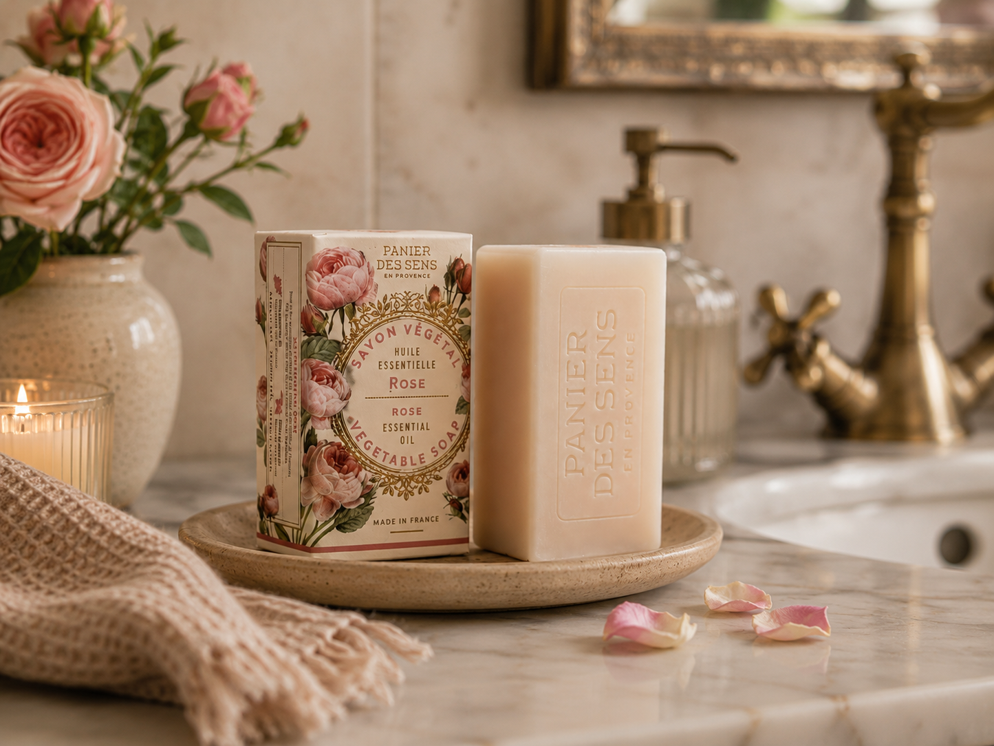 Rose Soap Bar / 5.3 oz