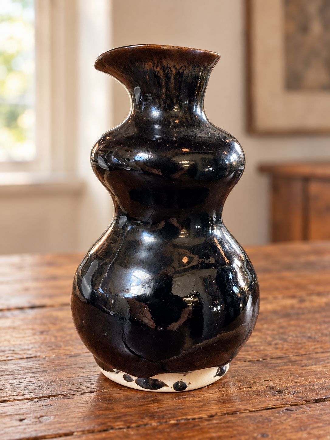 Studio Art Pottery Sculptural Vase
