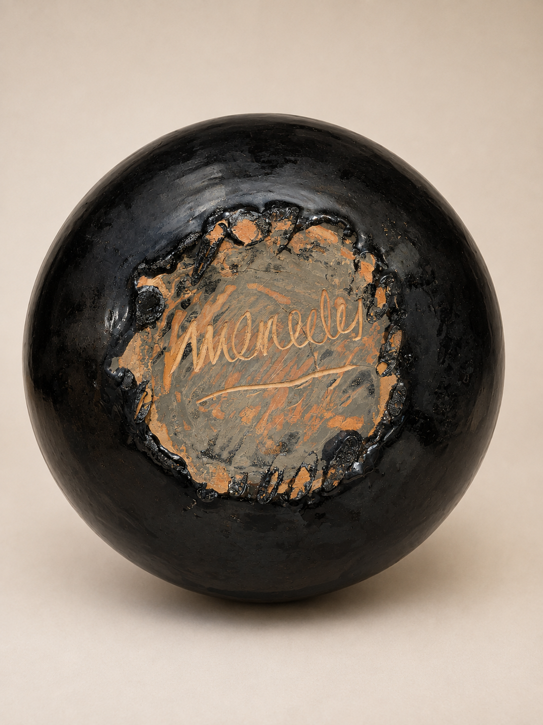 Signed "Meneely" Pottery Vase