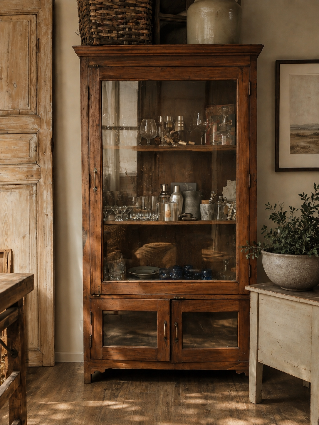 Indian Reclaimed Bar Cabinet