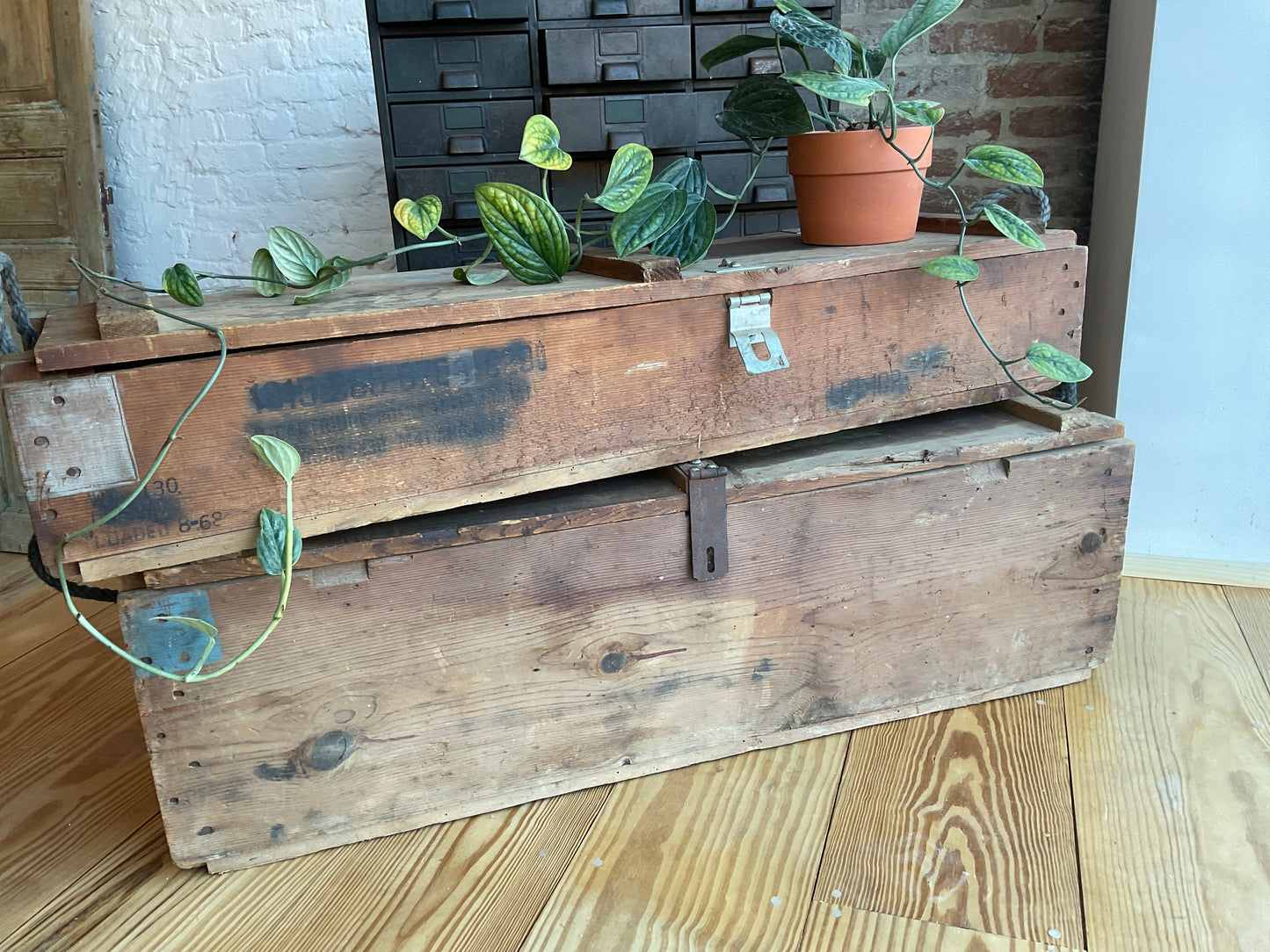 Vintage Ammunition Box Lg