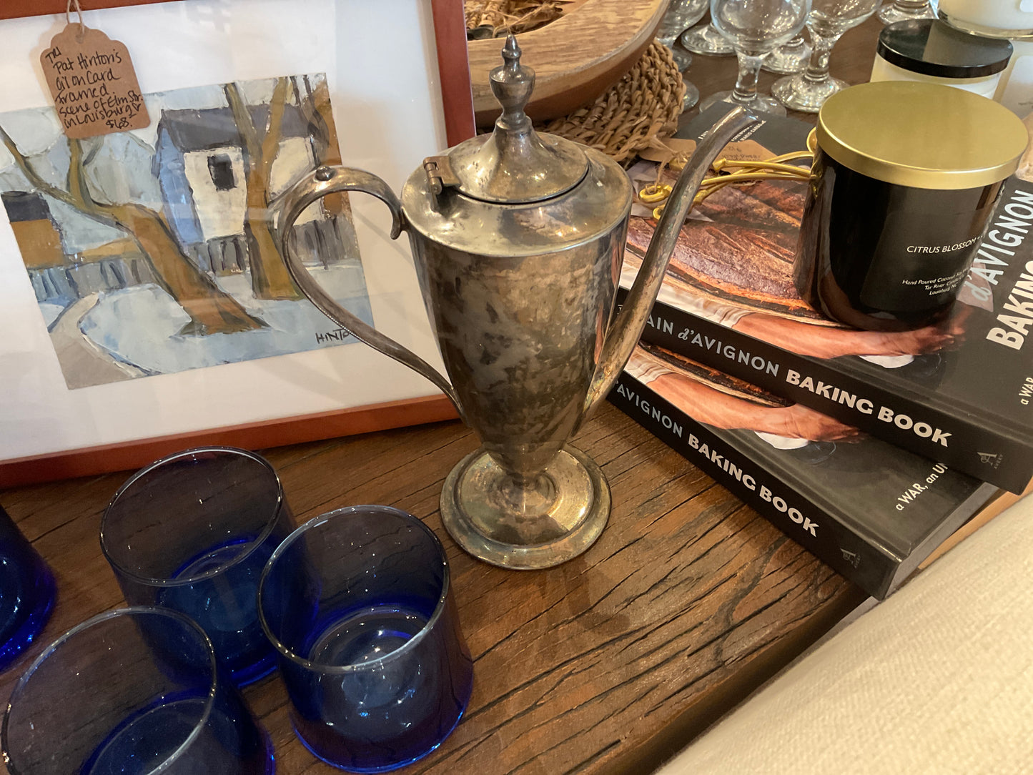 Vintage Silver Plated Tea Pot