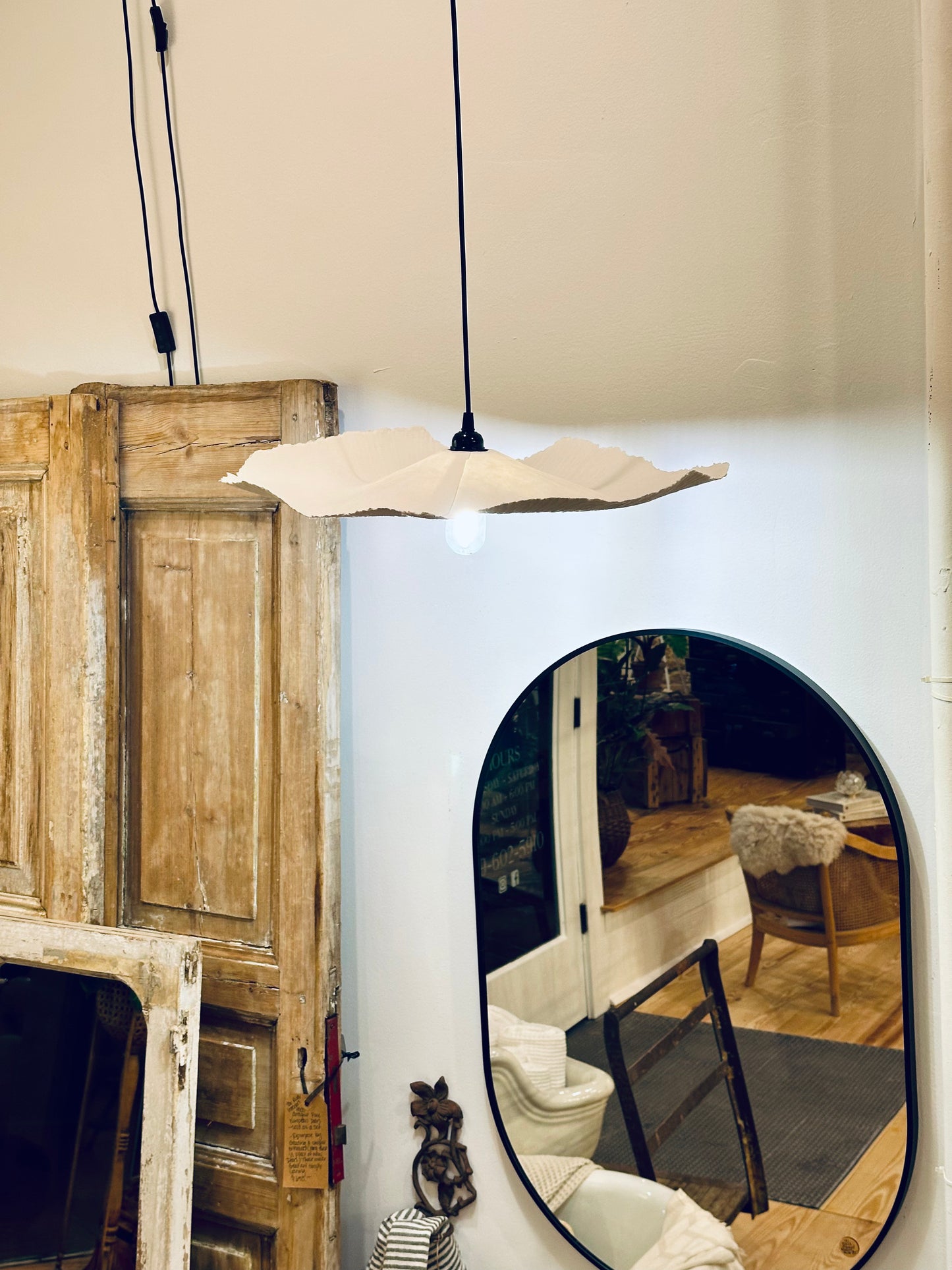 Paper Mâché Lamp Shade