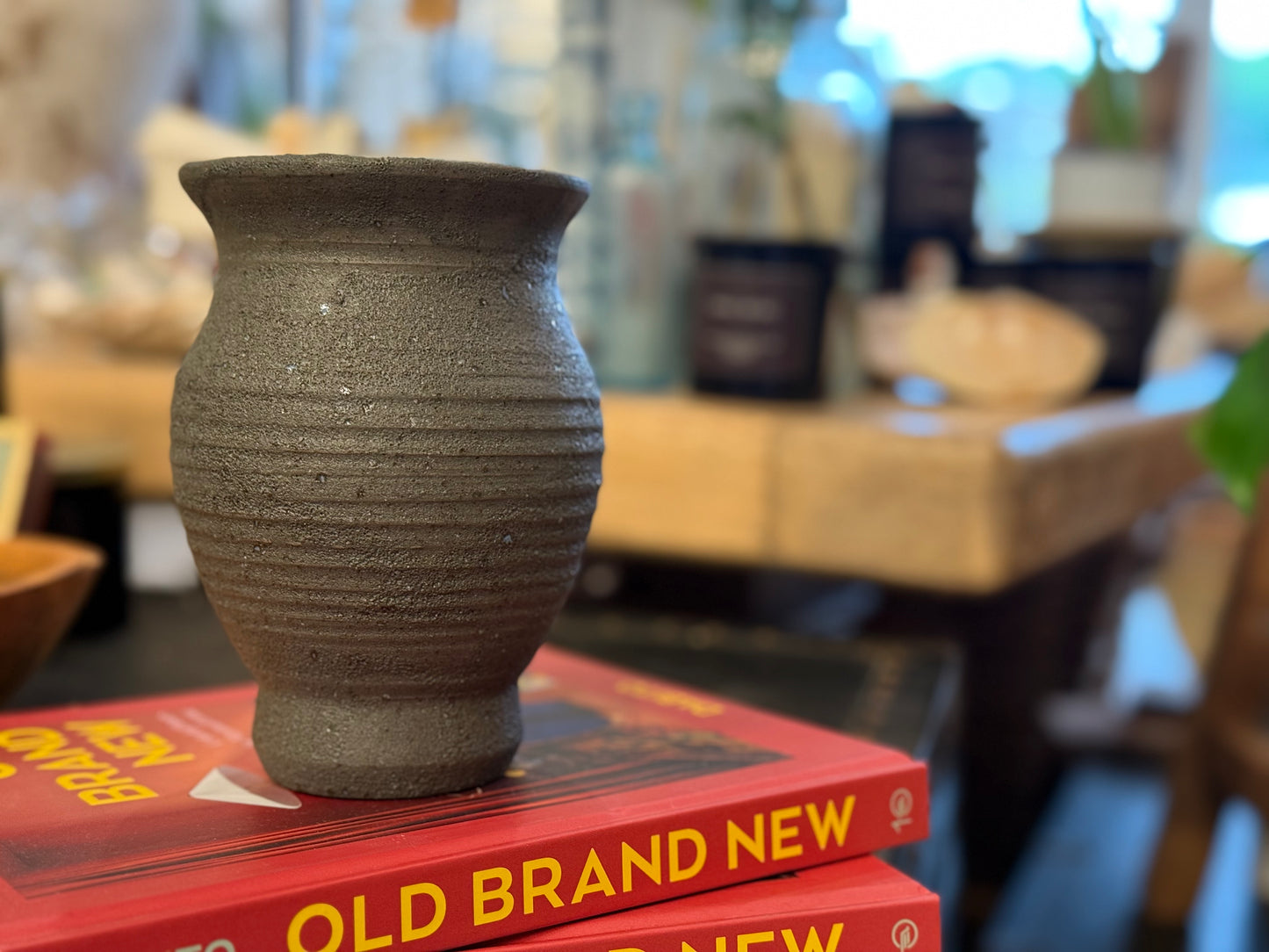 Black Terracotta Pottery Vase