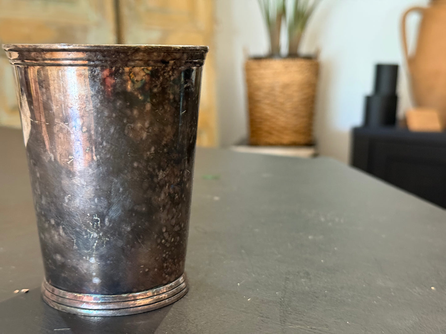 Silver Plated Footed Cup