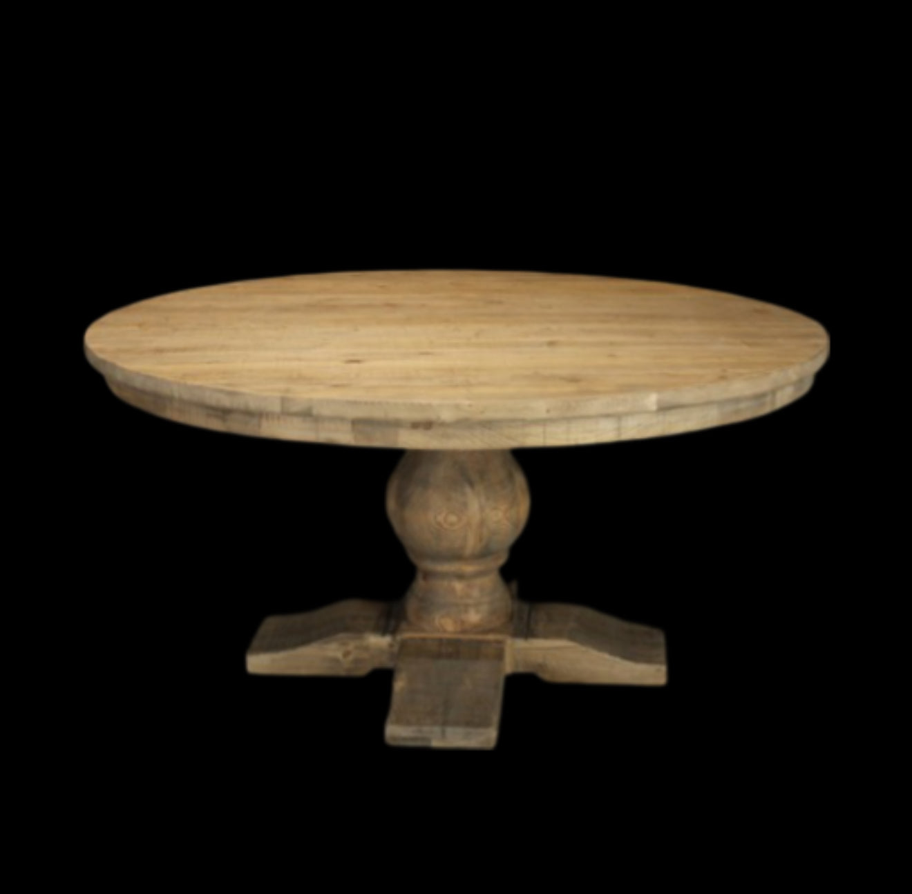 Reclaimed Wood Round Table