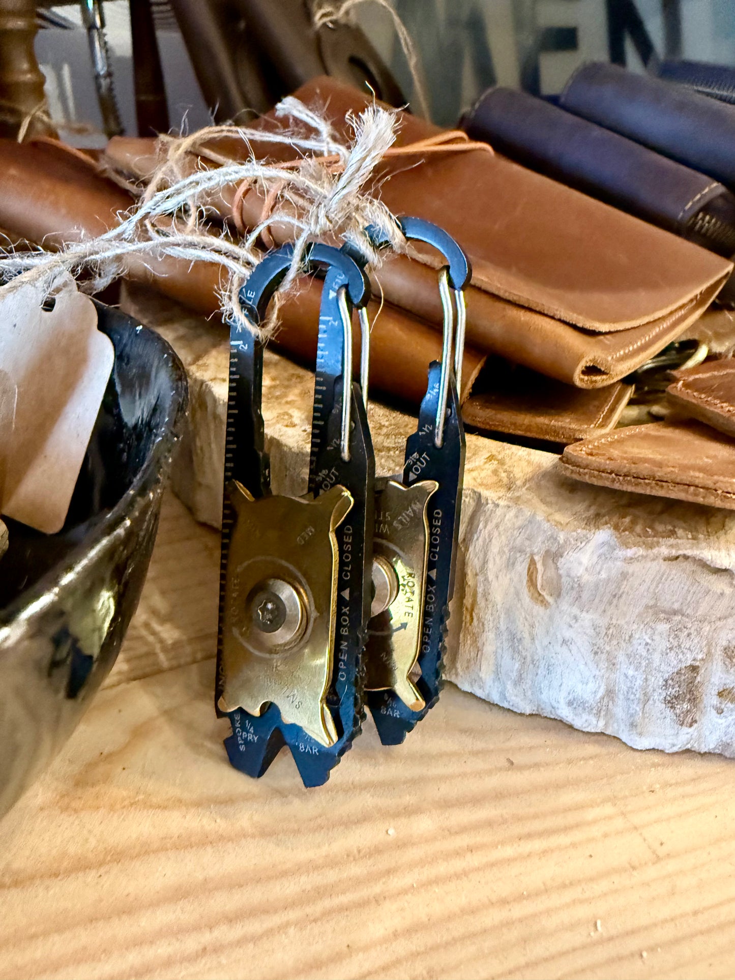 20 in 1 Carbon Steel Keychain Tool