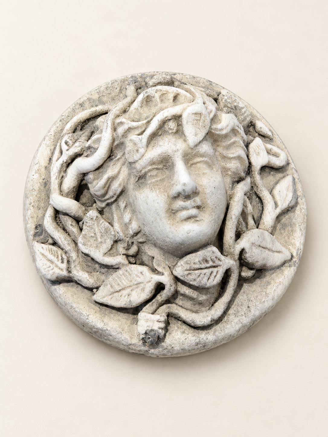 Vine Lady Plaster Cherub Mold