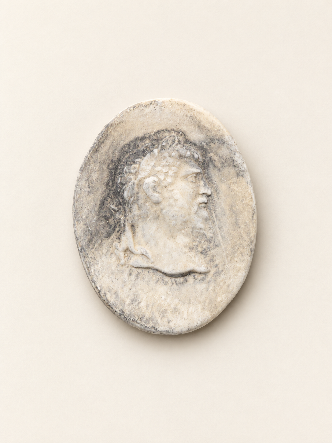 Greek Man Cameo Mold