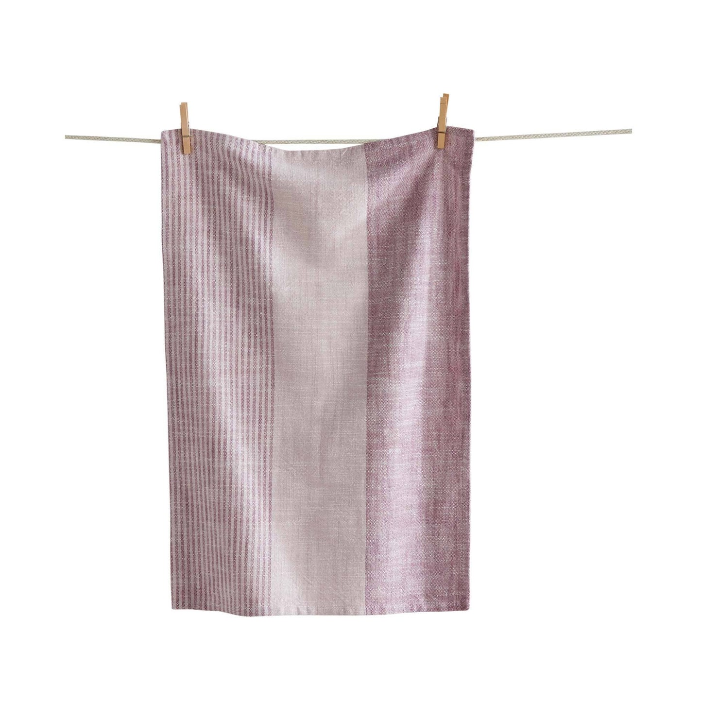 Stripe Dishtowel- Lavender