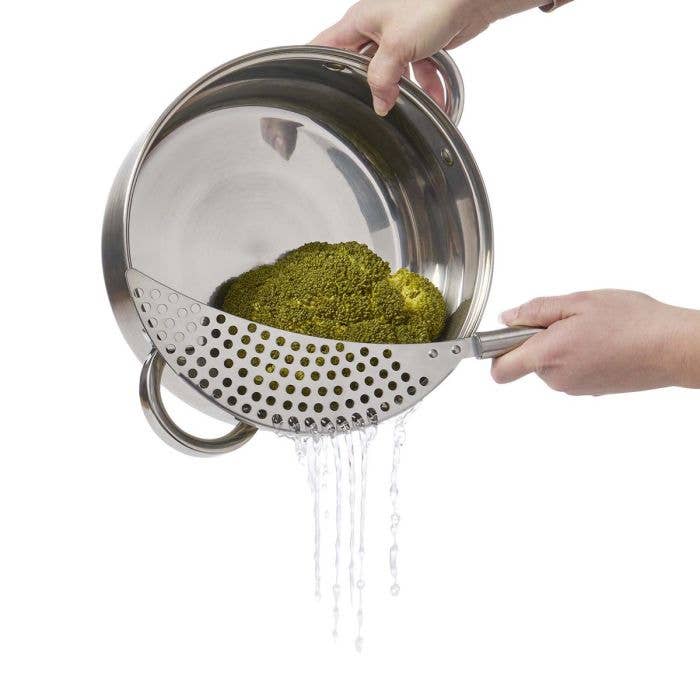 Half Moon Pot Strainer