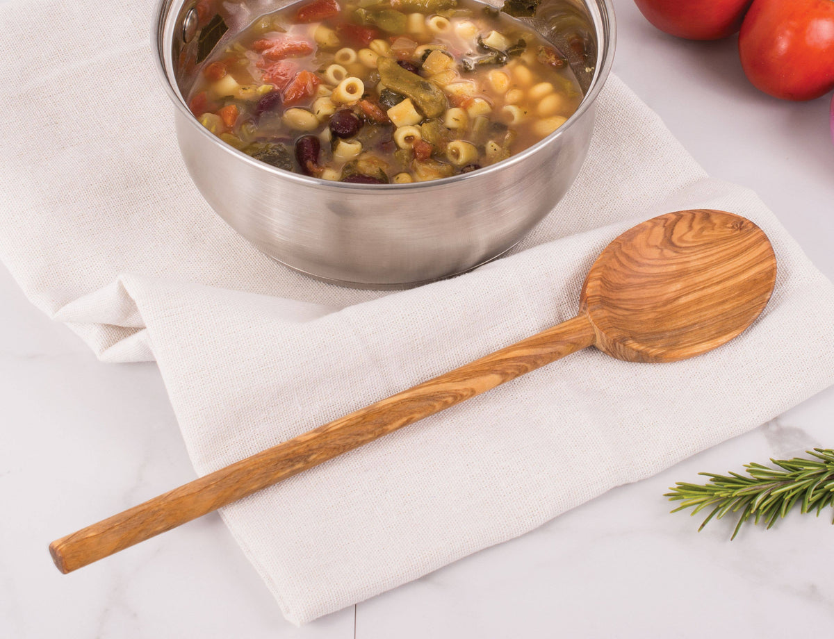 Eddingtons Italian Olive Wood Spoon, 12in