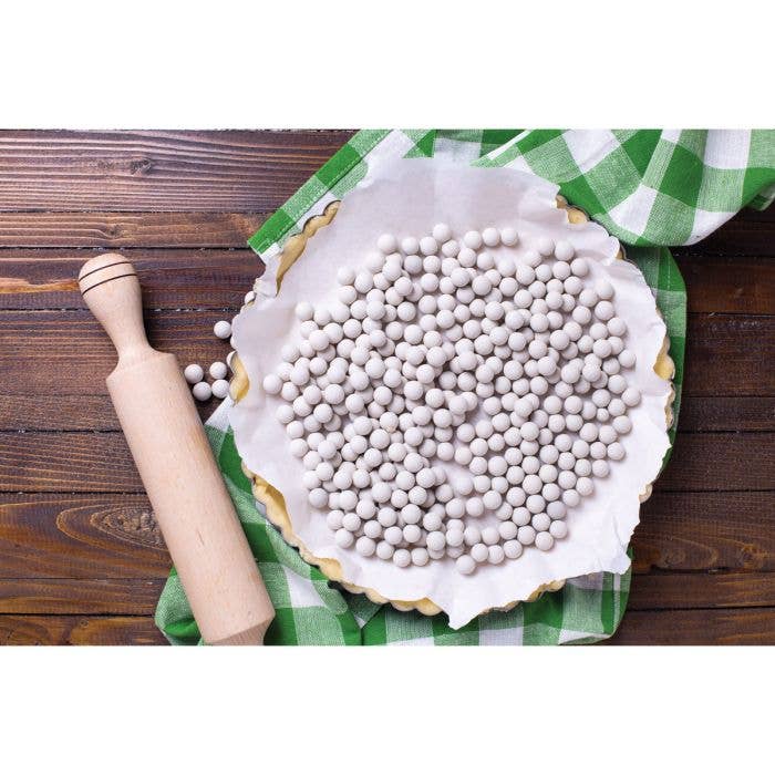 Ceramic Pie Baking Weights - Prevent Shrinking & Bubbling