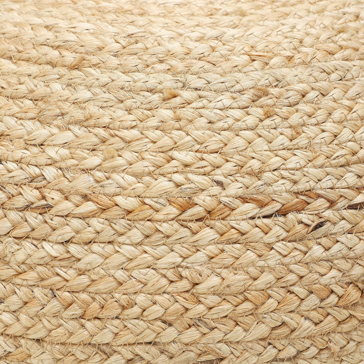 Jute Circular Pouf