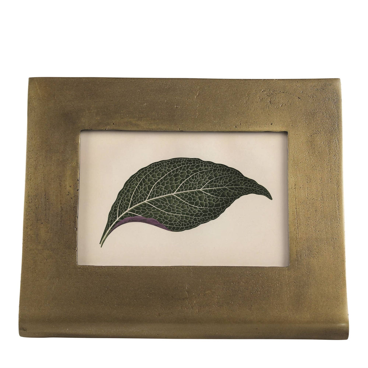 Ridley Picture Frame, Brass - Horizontal 4x6