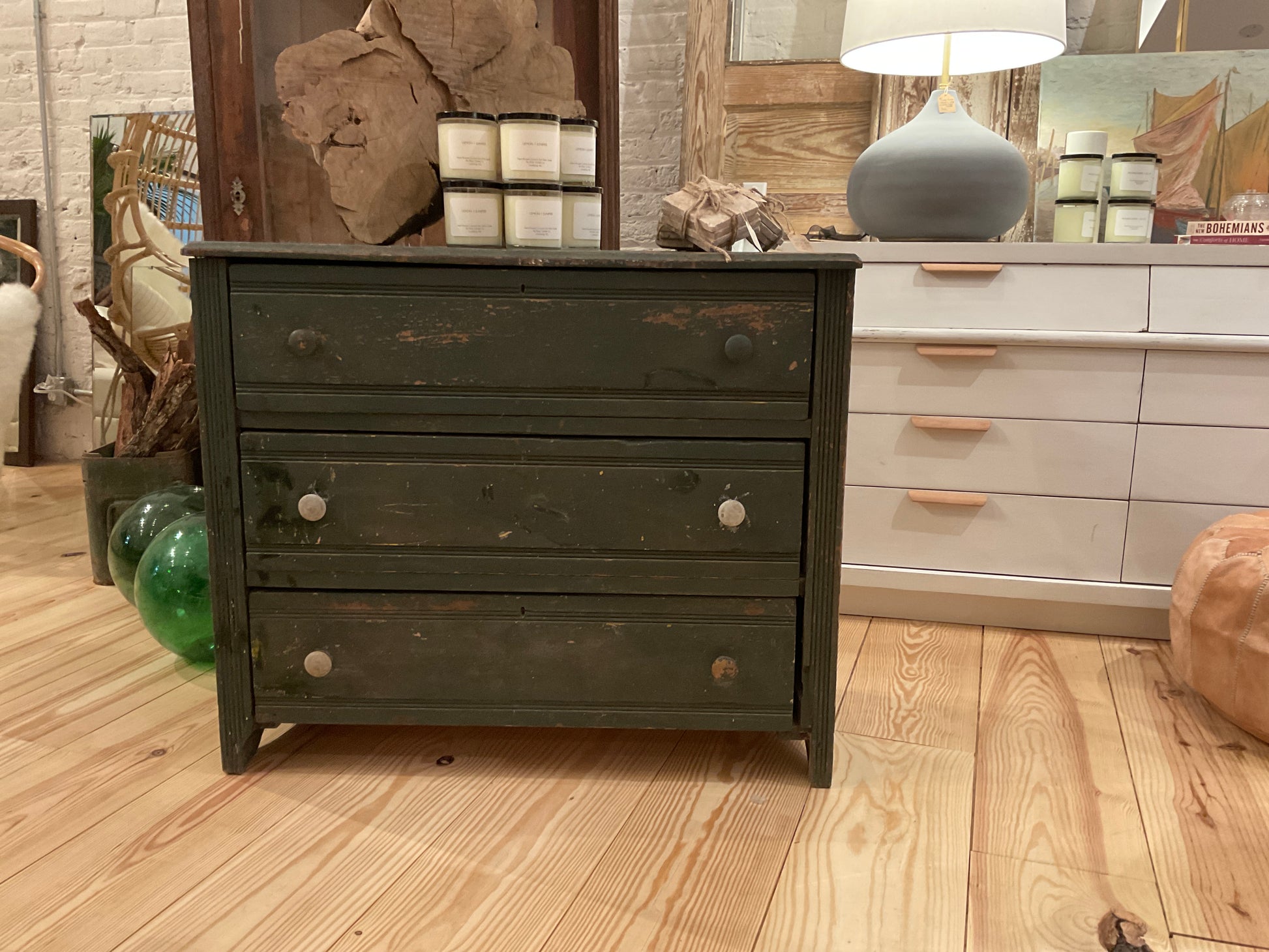 Antique Green Dresser c 1910-1920 Tar River Interiors Antique Green Dresser c 1910-1920 Tar River Interiors