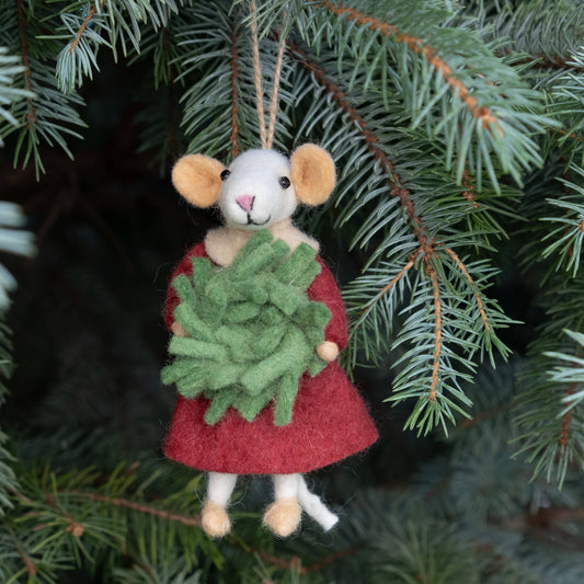 Ornament  Mouse Carolers