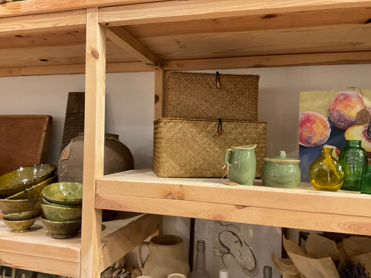 Wicker Basket with Lid