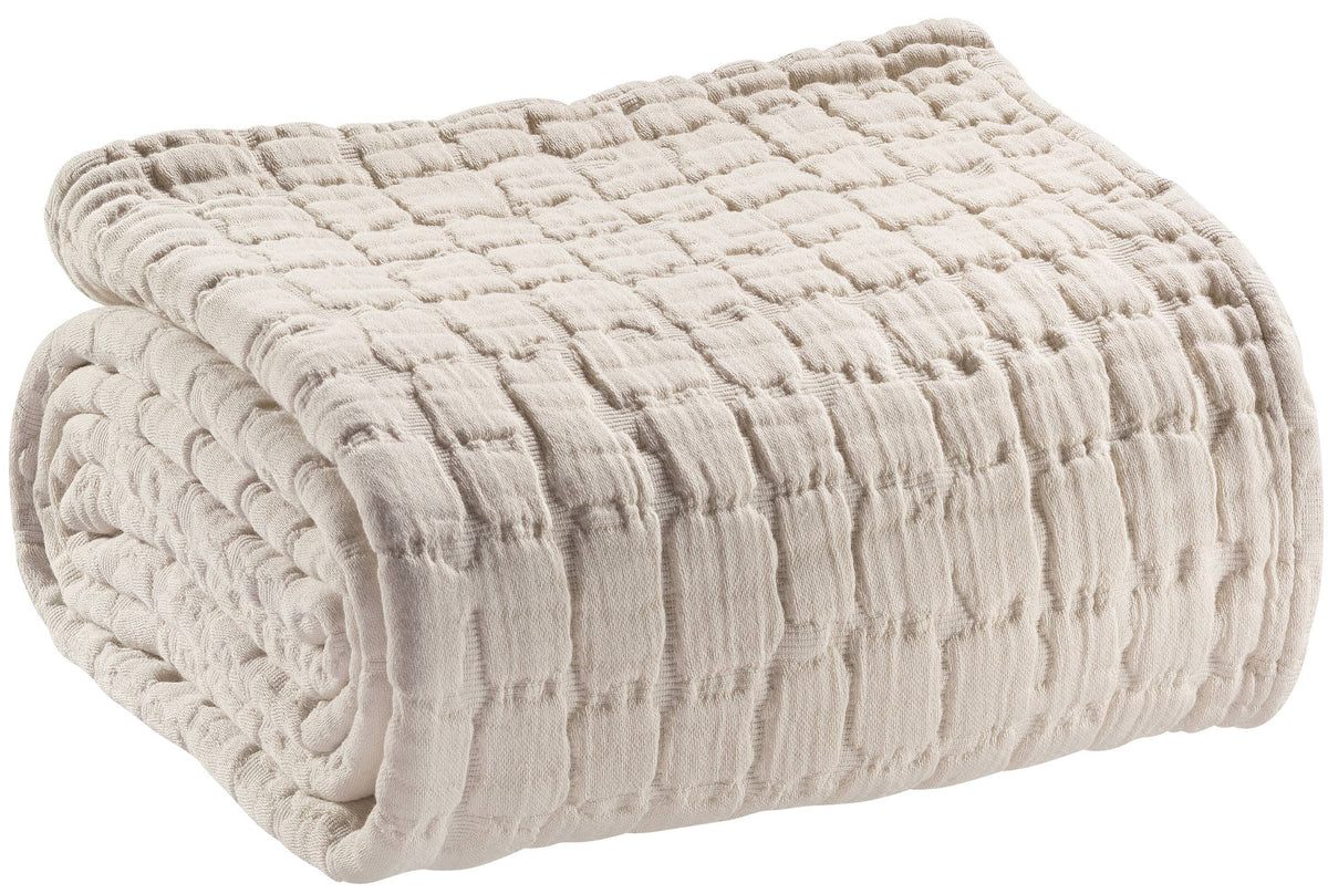 Stonewashed Swami Linen Bedspread 240 X 260