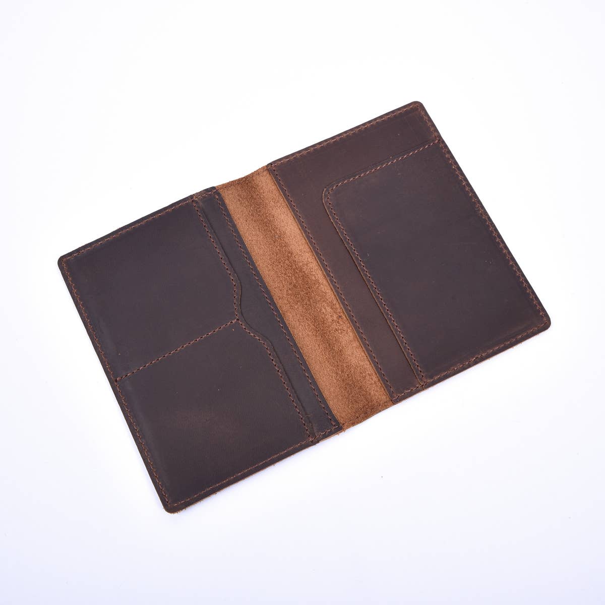 Passport Cover, Genuine Leather Passport Holder Case: Green