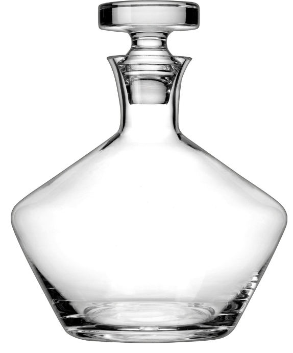 Marmont Whiskey Decanter 54oz: Clear / Non Leaded Crystal