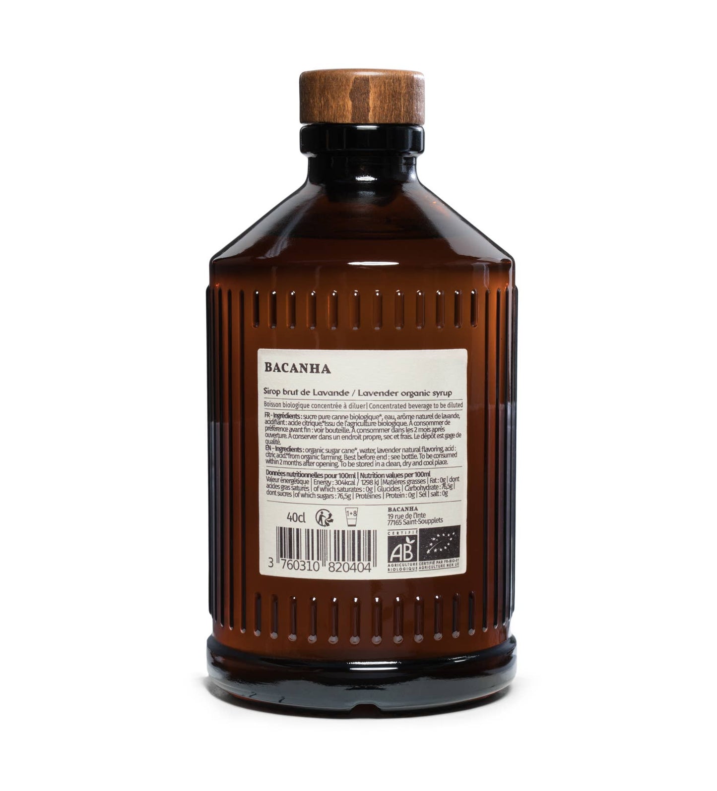 Organic Raw Lavender Syrup