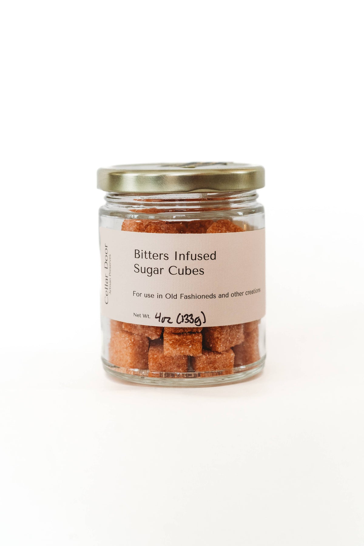 Bitters Infused Sugar Cubes -Jar 4oz