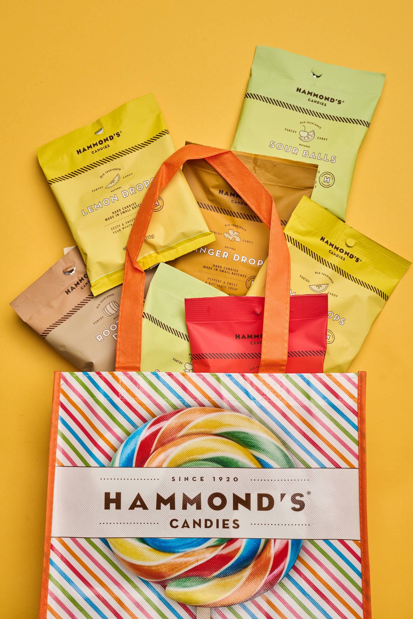 Old-Fashioned Pantry Candy - 4 oz -Natural Lemon Drops