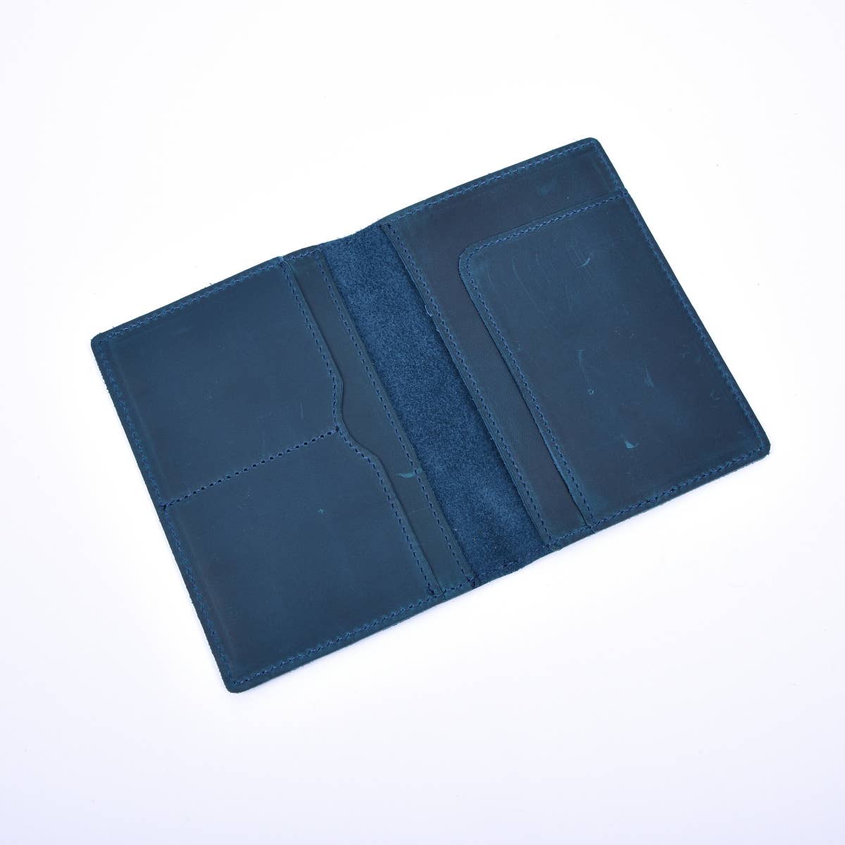 Passport Cover, Genuine Leather Passport Holder Case: Green