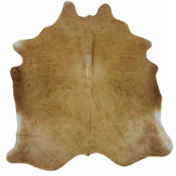 Champagne Brazilian Cowhide Rug