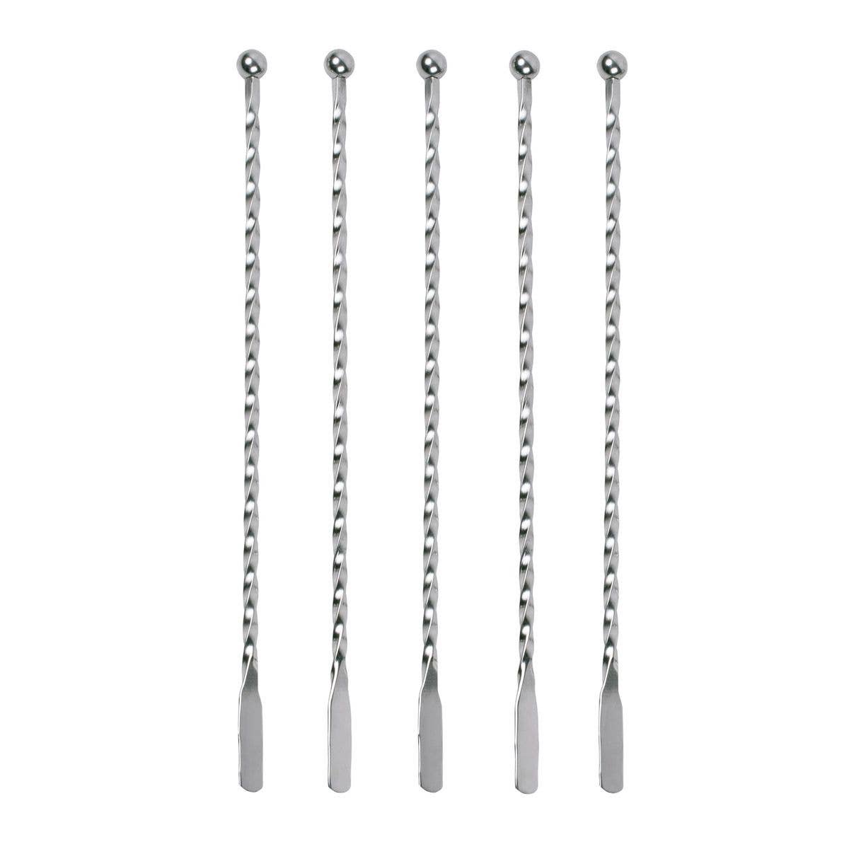 HIC Bar Swizzle Sticks, Set Of 5