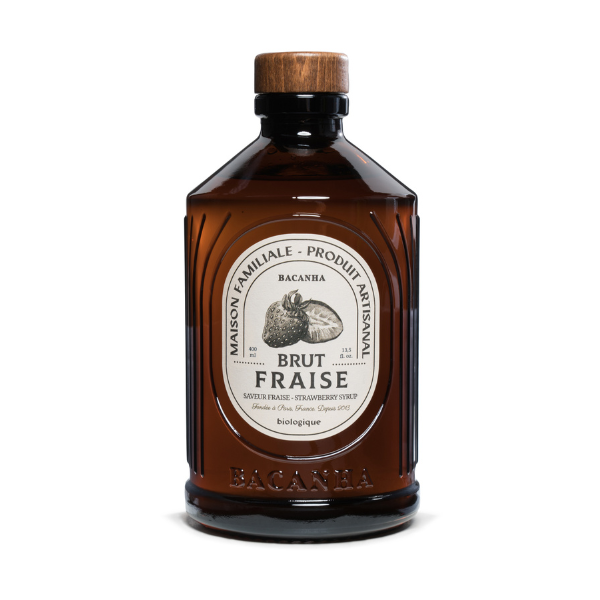 Bacanha Organic Strawberry Syrup 13.5oz