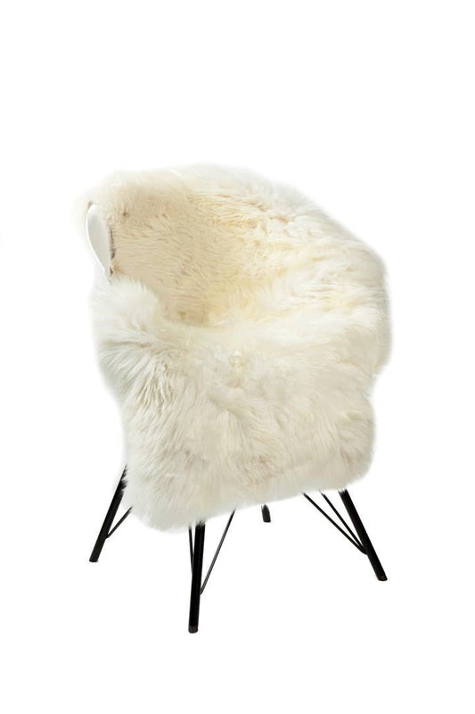 Sheepskin natural white 35” - 40” l