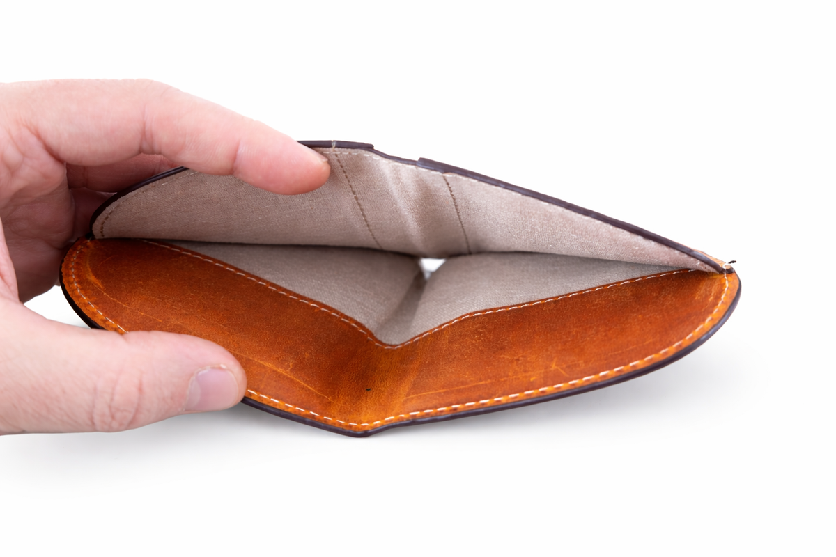 Genuine Leather Minimalist Wallet for Women: Green