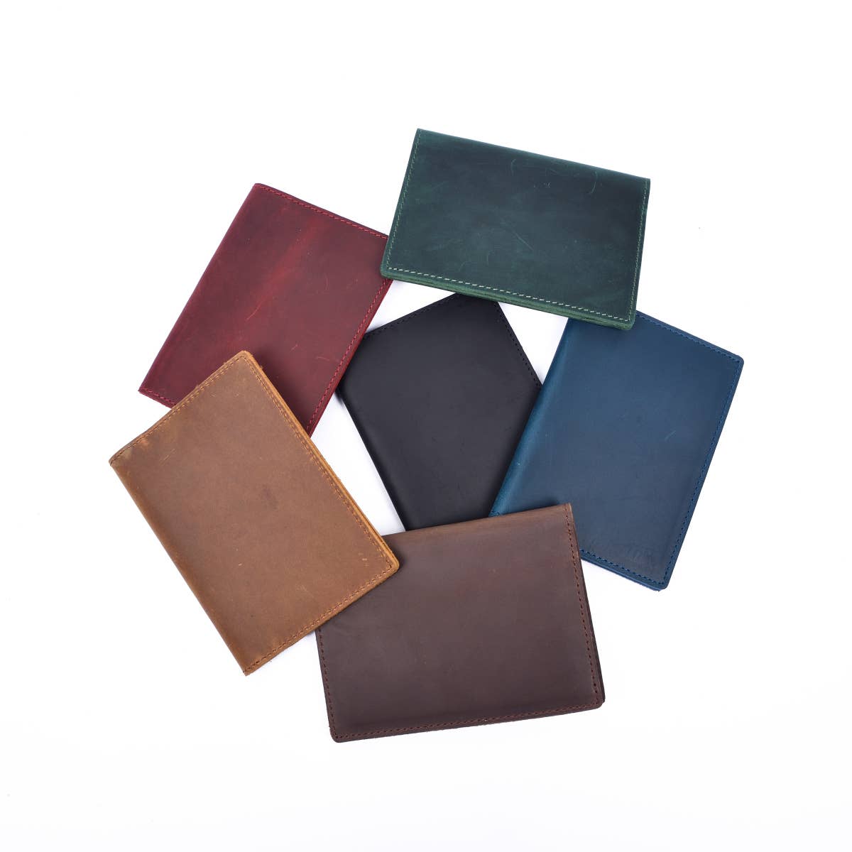 Passport Cover, Genuine Leather Passport Holder Case: Green