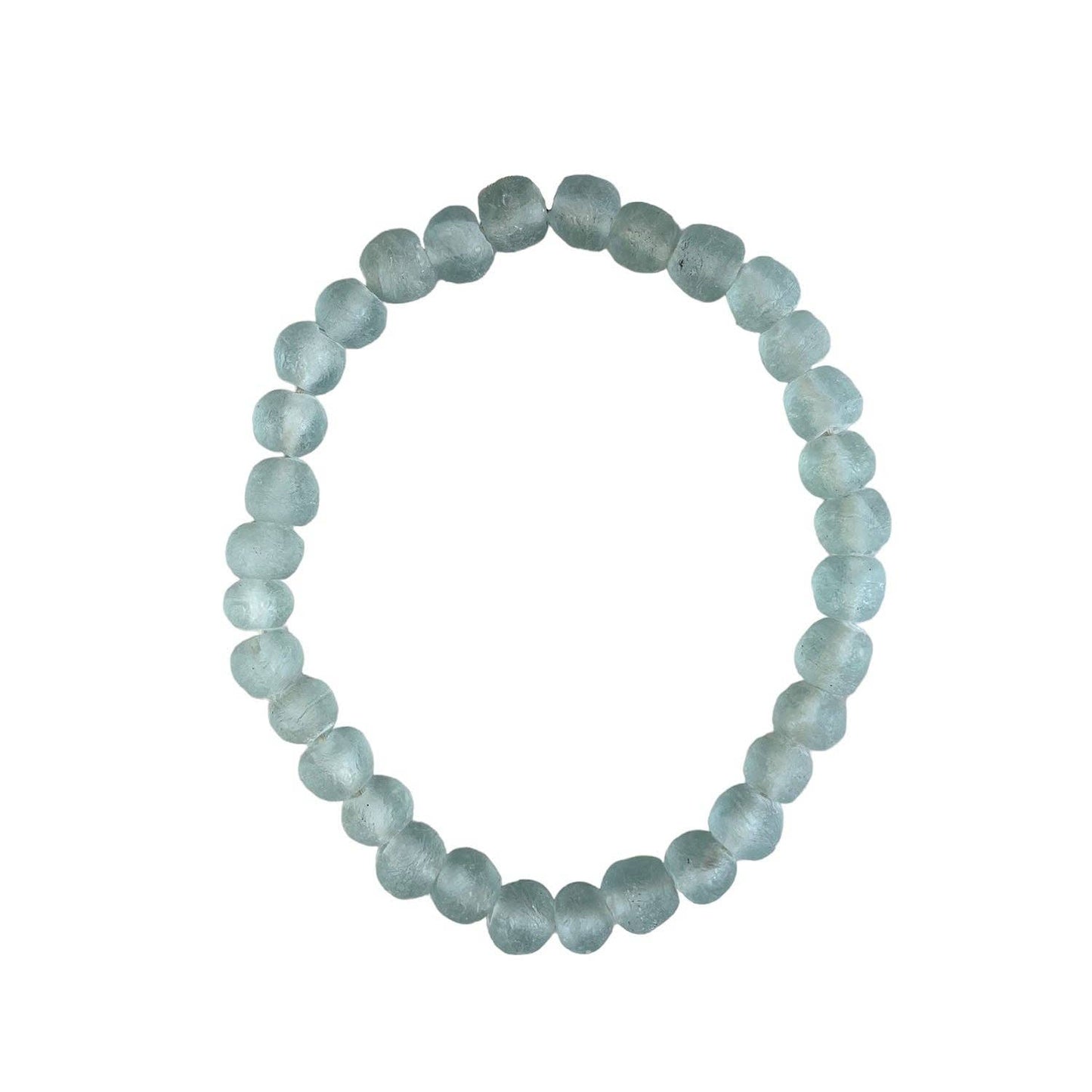 African Recycled Glass Beads: Medium
