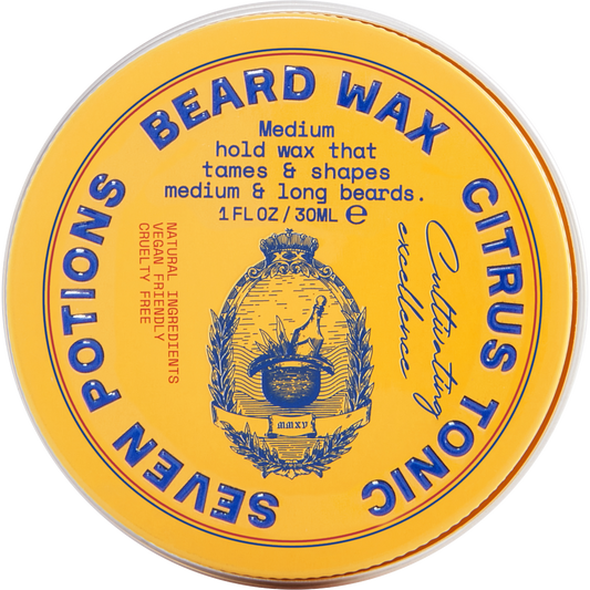 Seven Potions Beard Wax: UK / Citrus Tonic